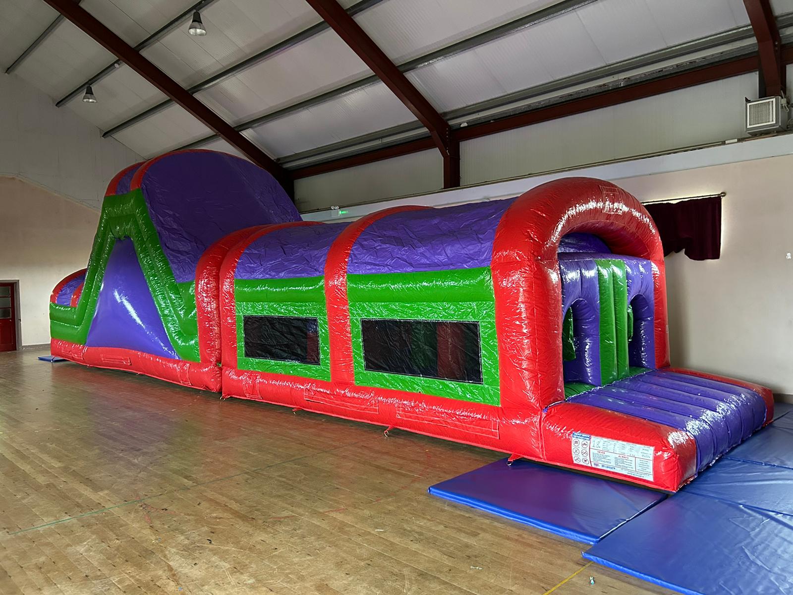 Thriller obstacle course indoor hire Mayo